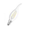 FIL LSCL BA40  4W/827 230V  CL   E14  470lm  - LED лампа свеча на ветру OSRAM - 