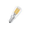 PT2625   2,8W/827 220-240V FIL CL E14 250lm  26х63мм 15000h OSRAM - LED FIL лампа для  холодильника - 