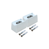 FL-Socket S14s*2 Plastic White FOTON_LIGHTING  -  2 патрона в комплекте LEDnear двухцокольная - 
