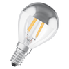 LED Star Classic P 31 Filament Mirror 4W 827 Silver E14 - 