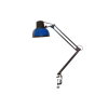 Бета-К НДБ37-60-159 (220В, 60Вт, ЛОН/LED Е27, на струбцине МС)  настол., без лампы, синий - 