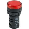 Лампа светосигнальная AD22DS d22мм 12В AC/DC красн. IEK BLS10-ADDS-012-K04 - 