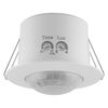 SENSOR CEILING FLUSH 360DEG IP20 WT - 