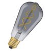 Vintage 1906 Edison 15 Filament 4W 818 Smoke E27 - 