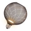 DECOR LED FLAT GLOBE 125 BLACK 3.5W 827 Frosted E27 Non-DIM - 
