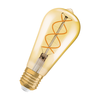 Vintage 1906 Edison 28 Filament DIM 4W 820 Gold E27 - 