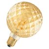 Vintage 1906 Big Globe 40 Filament Pine 4W 824 Gold E27 - 
