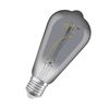 Vintage 1906 Edison 10 Filament 3.4W 818 Smoke E27 - 