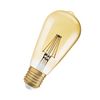 Vintage 1906 Edison 35 Filament 4W 824 Gold E27 - 