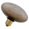 DECOR LED FLAT LAMP 3.5W 827 E27 Non-Dim IN CRACKED GLASS FLATTENED BROWN - 