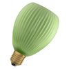 DECOR LED FLAT LAMP 3.5W 827 E27 Non-DIM IN COLOURED GLASS OVAL GREEN - 