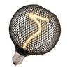 DECOR LED SPIRAL FILAMENT GLOBE 125 14 BLACK DIM 3.5W 818 E27 - 