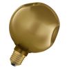 DECOR LED FLAT LAMP 3.5W 827 E27 Non-DIM IN ELECTRO GLASS SMALL GOLD - 
