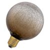 DECOR LED FLAT LAMP 3.5W 827 E27 Non-Dim IN CRACKED GLASS ROUND BROWN - 