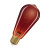 Vintage 1906 Edison 5 Spiral Filament DIM 3W 618 Copper E27 - 