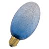 DECOR LED FLAT LAMP 3.5W 827 E27 Non-Dim IN CRACKED GLASS LONG BLUE - 