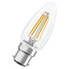 LED Star Classic B 40 Filament 3.4W 827 Clear B22d - 