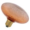 DECOR LED FLAT LAMP 3.5W 827 E27 Non-Dim IN CRACKED GLASS FLATTENED ORANGE - 
