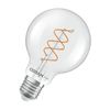 Vintage 1906 Globe 80 60 Spiral Filament DIM 7.2W 927 Clear E27 - 