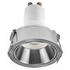 LED Spot Set PAR11 Recess GU10 Dim 3W 827 Satin Nickel - 