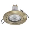 Spot Set Recess GU10 Click 4.5W 827 Green Brass - 