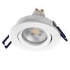 Spot Set Recess GU10 Dim Adjustable Click 6W 827 White - 