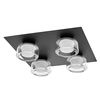 Orbis Flame 4X5.5W Click CCT IP44 Black - 