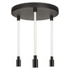 Decor Glow Pendant Plate 3xE27 LED Select - 