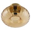 Decor Gold Glass Ceiling E27 Gold - 