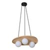 Decor Wood Nest Pendant 1xG9 Brown - 