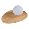 Decor Wood Nest Table 1xG9 Brown - 