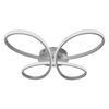 Decor Butterfly Ceiling 40W Tunable White DIM Remote Control Silver - 