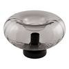 Decor Smoke Glass Table E27 Black - 