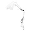 Office Line Desk Pear Clip E27 White - 