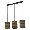 Decor Cardboard Cylinder Pendant 3XE27 Brown - 
