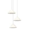 Decor Lotus Leaf Pendant 3XE14 White - 