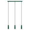 Decor Bolty Pendant 3xE27 Green - 