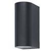 ENDURA® Classic Tube Updown Wall GU10 IP54 Dark Grey - 