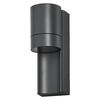 Endura Classic GU10 IP65 Isidor Wall Dark Grey - 