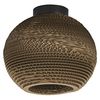 Decor Cardboard Ball Ceiling E27 Brown - 