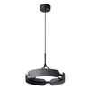 Decor Curve Felt Pendant 33W 830 Dark Grey - 