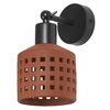 Decor Clay Windows Wall 1XE27 Brown - 