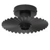 Decor Plissee Ceiling E27 Dark Grey - 