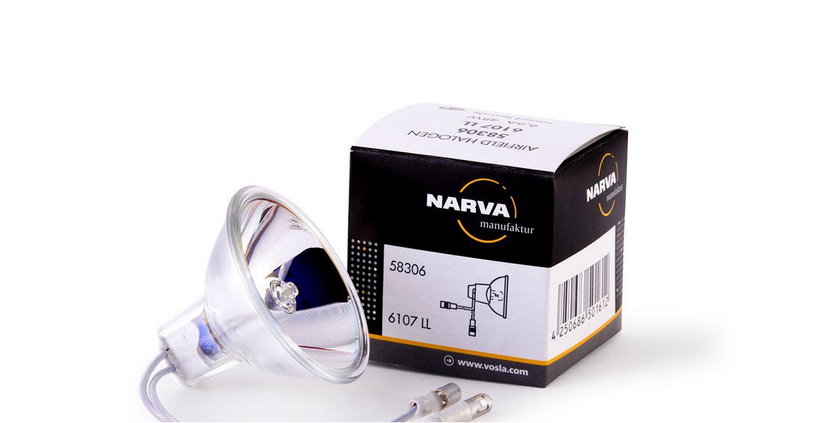 Галогенная аэродромная лампа 6107LL NARVA 48W 6.6A PK30d 3000h female round (Аналог 64337B 48W OSRAM) - , изображение 2