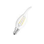 4W/827 (=40W) E14 PARATHOM FIL прозрачн - LED лампа свеча на ветру OSRAM - 