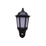 SEMILANTERN E27 S BK IP44, sensor  - уличн. БРА(классик) - LEDV ECOCLASS свет-к - 