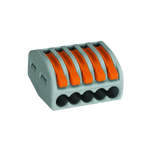 222-415   5 конт., многоразовая, 32A 400V - клеммная колодка WAGO (40) - 