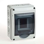 Щиток ОП Тусо 3мод. IP65 с верт. двер. 160х120х93мм Ruvinil 69003 - 