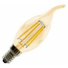 FL-LED Vintage CA35 6W E14 2200К 220V 600Лм 35*117 мм FOTON_LIGHTING  -  лампа свеча на ветру - 