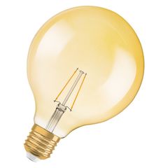 Vintage 1906 Globe 22 Filament 2.5W 824 Gold E27 - 